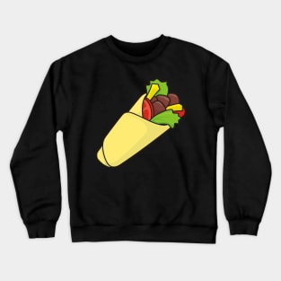 Tortilla Wrap Icon Crewneck Sweatshirt